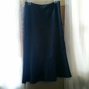 A line gray skirt